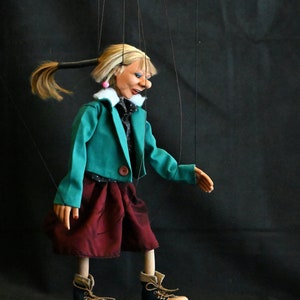 Lady Lazy Pearl!! Original and Unique Marionette %100 Handmade