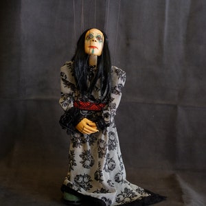 The Dark Countess! Collectible and Unique Marionette %100 Handmade