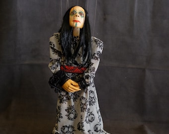 The Dark Countess! Collectible and Unique Marionette %100 Handmade
