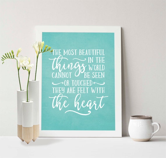 Instant Download, the Most Beautiful Things in the World, 8x10 - Main Image