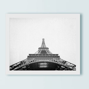 Instant Download, Eiffel Tower, Paris, Wall Decor, Black and White, Paris Printable, Vintage Paris, Textured Printable, Take me to Paris