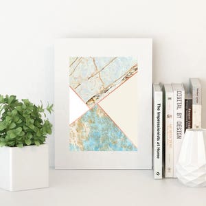 Instant Download, Geometric Art, Abstract, Geometric Wall Art, Geometric Print, Modern Art, Contemporary Art, Minimalist Print, Marble Print