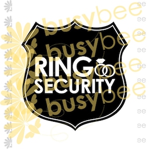 SVG Cut File, Ring Security SVG, PNG, Clip Art, Cut File, Svg Cut File, Word Art, Pfeil, Clip Art, Silhouette, kommerzielle Lizenz, skalierbar