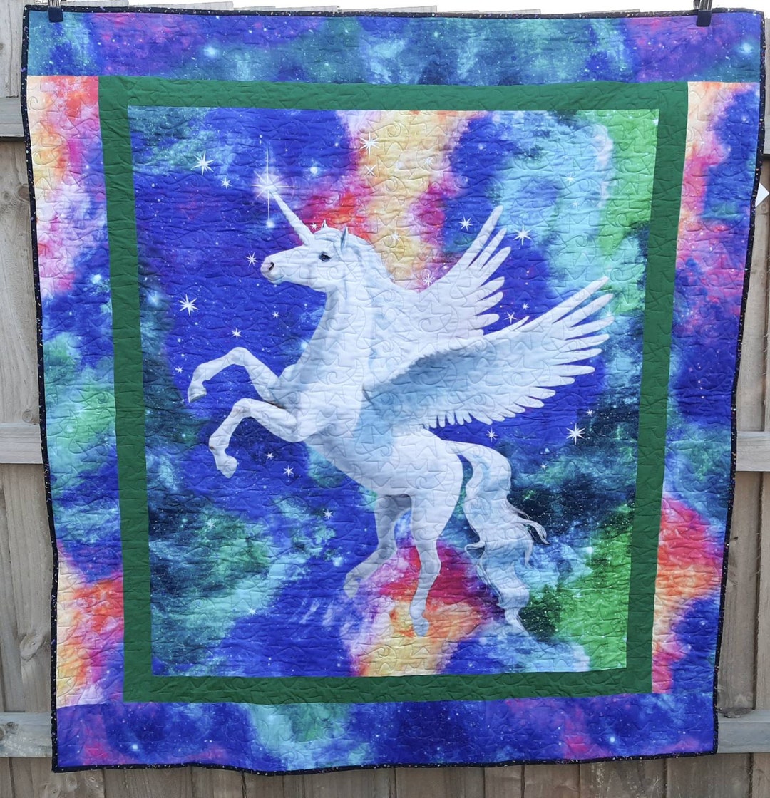 Celestial Unicorn Wall Hanging/ Quilt Etsy Australia