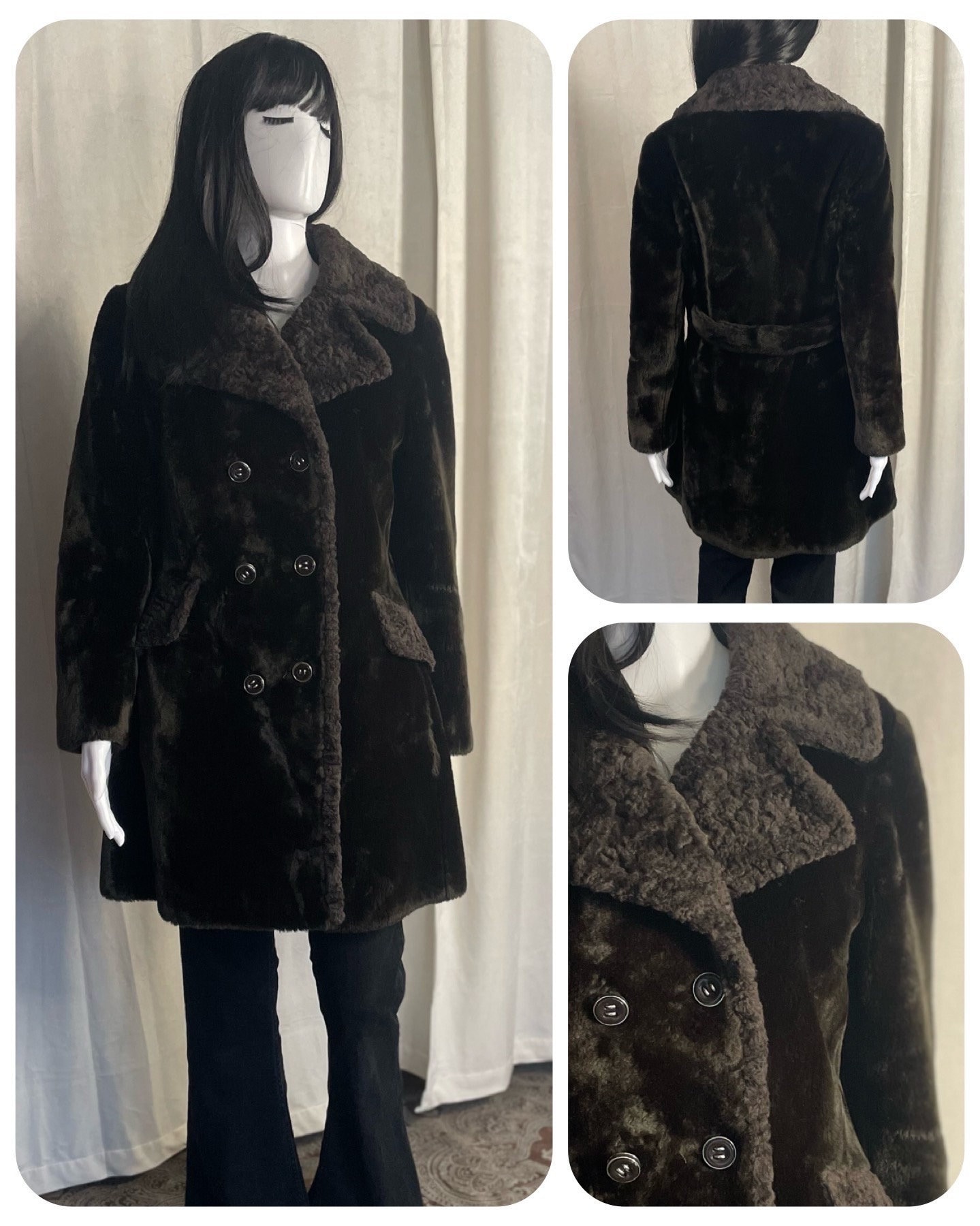 Faux Fur Pimp Coat - Etsy