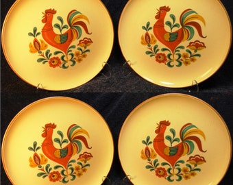 Set of 2 EXCELLENT Taylor Smith Taylor Brocatelle Bread Plates 6 12 Ever Yours