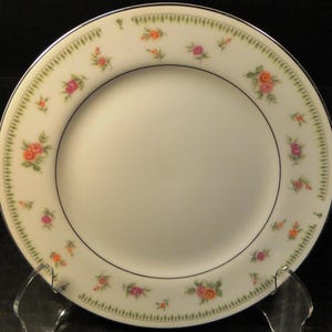 Abingdon China Bread Plate 6 1/2" Fine Porcelain Japan Excellent