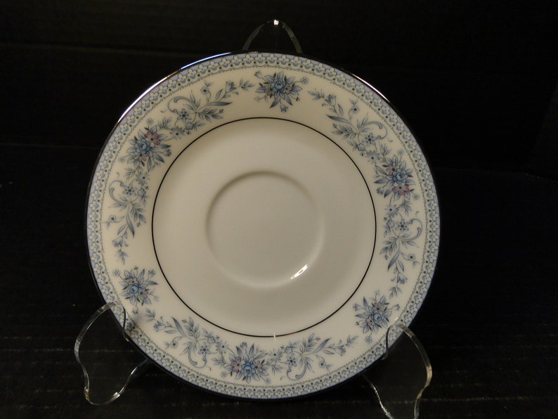 Noritake Blue Hill Tea Cup Saucer Sets 2482 Set of 2 Excellent Etsy