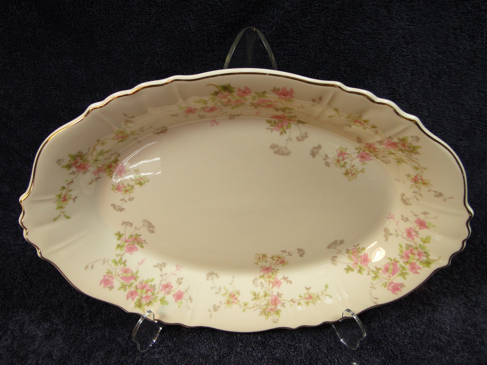 Syracuse China Federal Shape Stansbury Oval Serving Platter Etsy