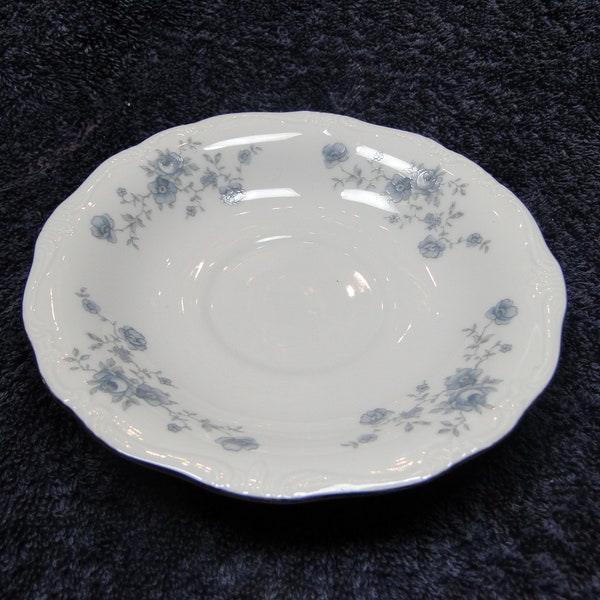 Johann Haviland Bavaria Blue Garland Saucer Excellent