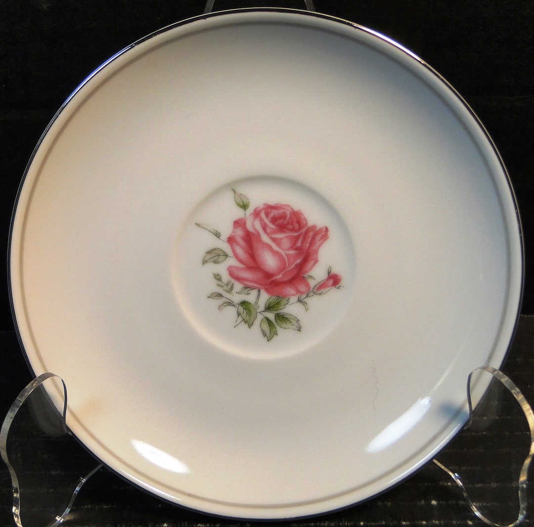 Fine China of Japan Imperial Rose Saucer 6702 Excellent Etsy