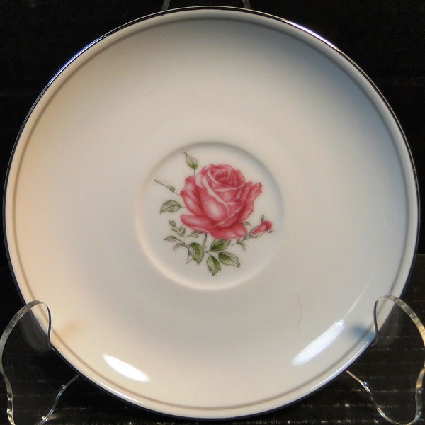 Fine China of Japan Imperial Rose Saucer 6702 Excellent