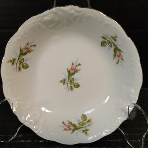 Royal Kent Moss Rose Berry Bowl 5 1/4&quot; RKT8 Poland Excellent