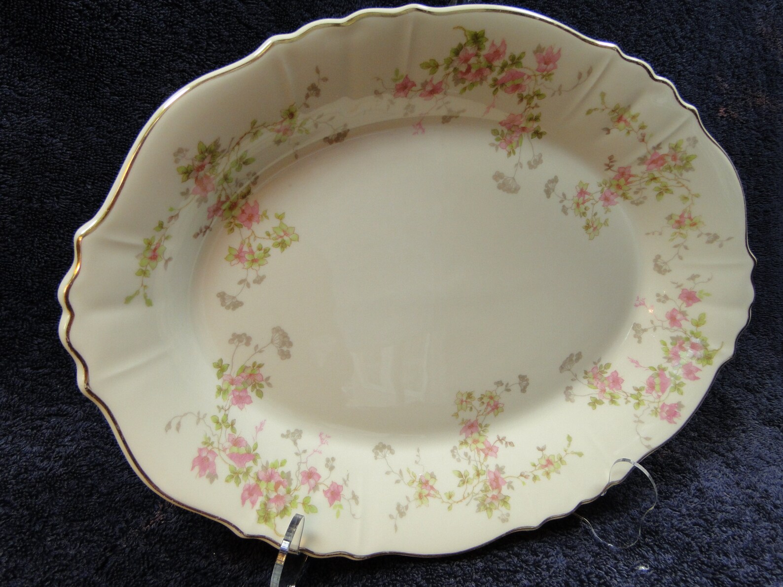 Syracuse China Federal Shape Stansbury Oval Serving Platter Etsy