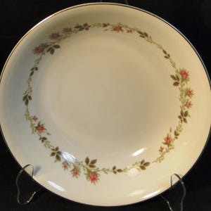 Rose China Sierra Rose Vegetable Serving Bowl 9 1/4&quot; 3308 Pink Japan Excellent