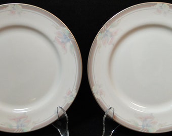 Mikasa Marsha Salad Plates 7 5/8" L5599 Fine China Set of 2 Excellent
