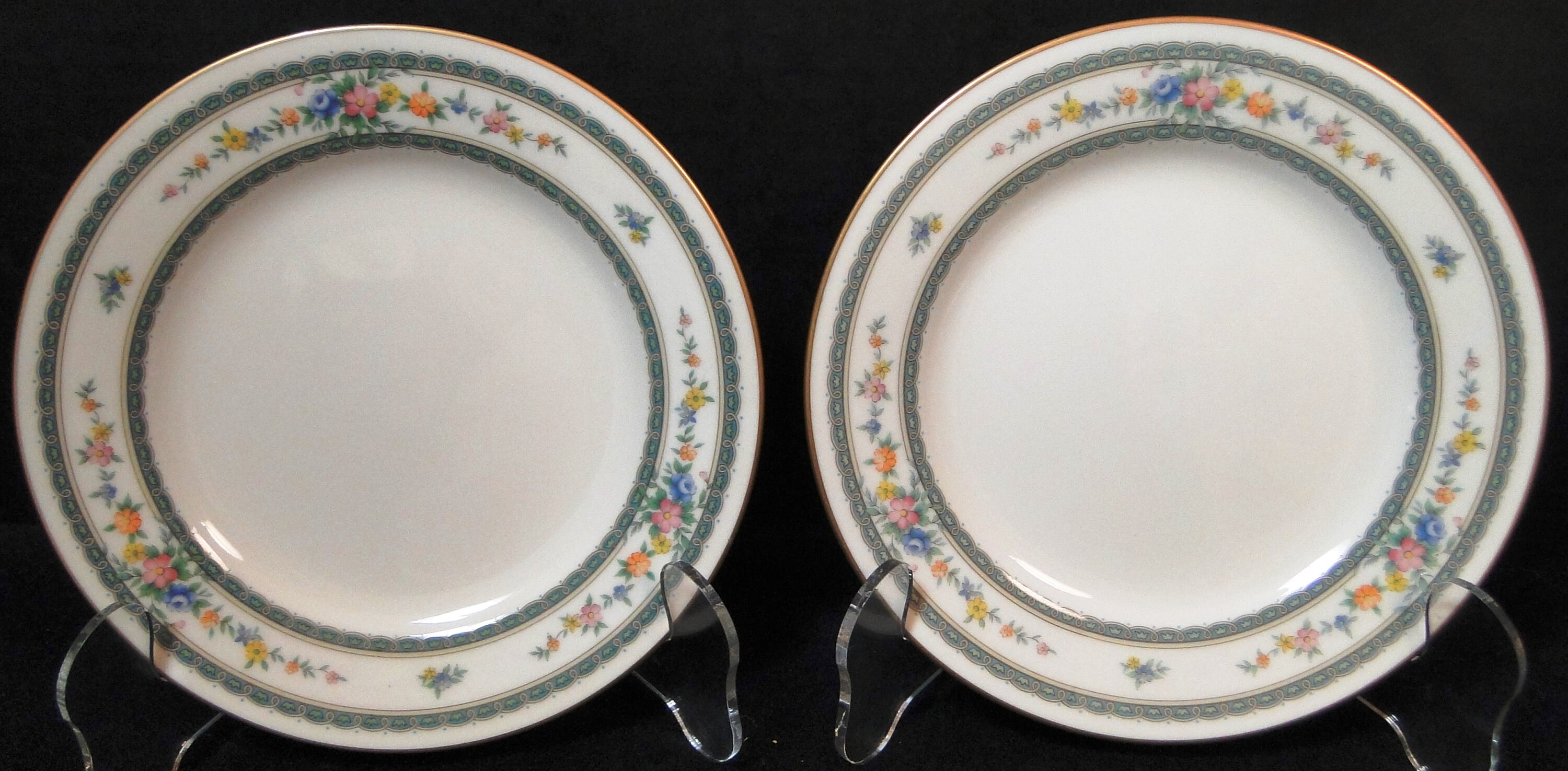 2367) Noritake Ivory China 大ボウル&プレート(2)
