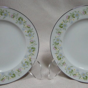 Johann Haviland Bavaria Forever Spring Bread Plates 6&quot; Set of 2 Excellent