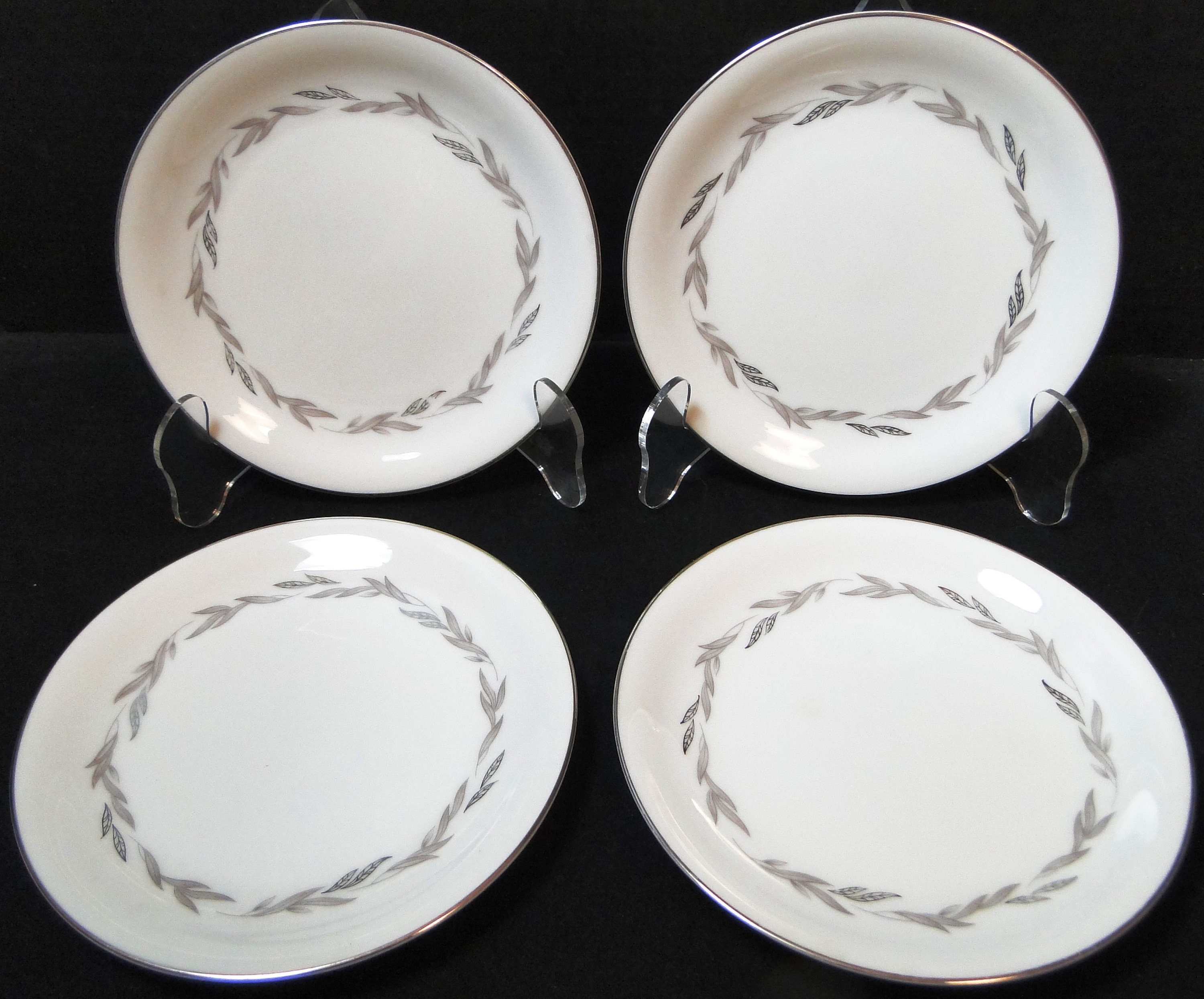 Saucer Noritake Noritake Graywood Bread Plates 6041 3/8