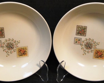 TWO Taylor Smith Taylor Brocatelle Cereal Bowls Ever Yours (Set of 2) EXCELLENT!