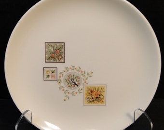 Taylor Smith Taylor Brocatelle Bread Plate 6 1/2" Ever Yours EXCELLENT!