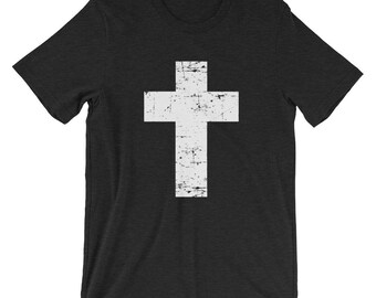 Distressed cross | Etsy