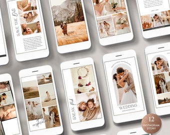 Photography Mini Session Instagram Story Template (Canva, Photoshop)