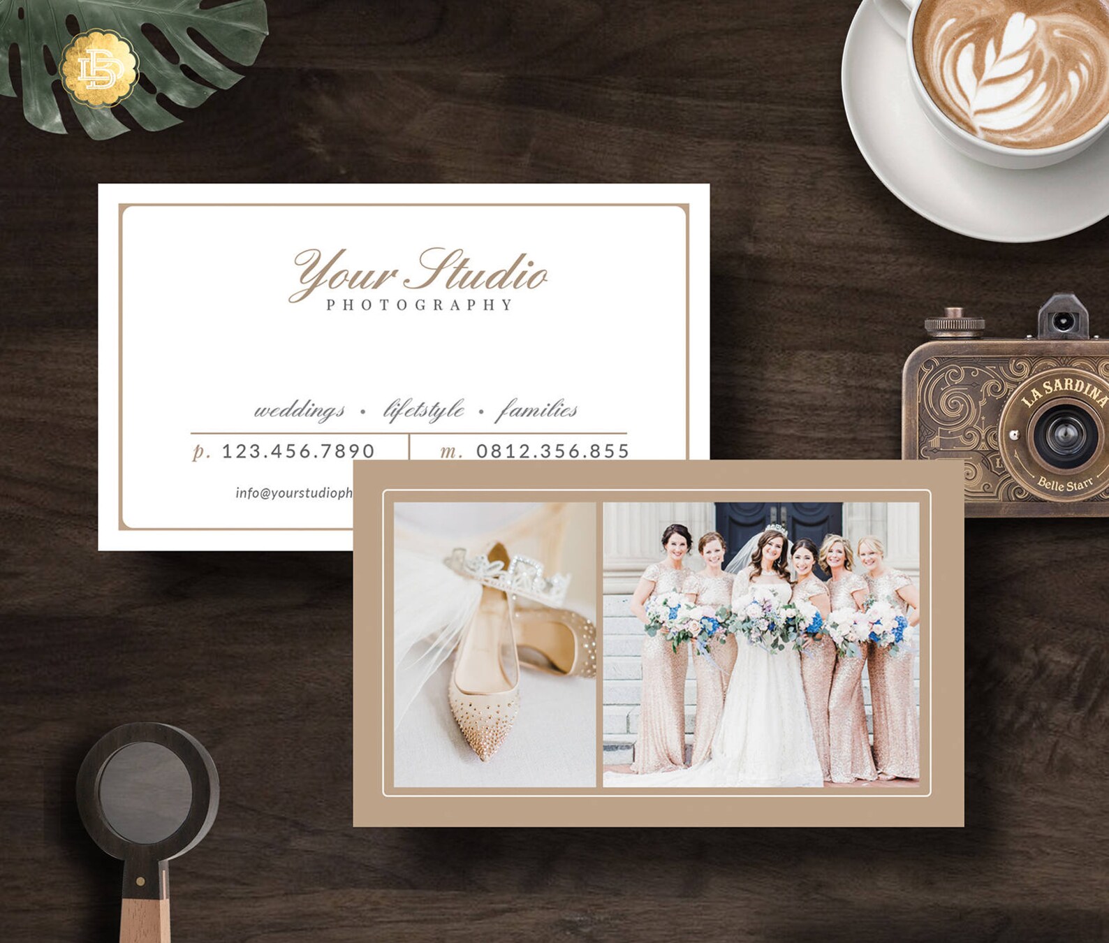 Business Card Template Business Card Design Template for Etsy