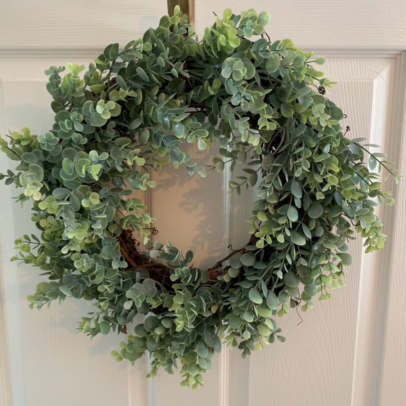 Large Eucalyptus Wreath Greenery Wreath for front door Etsy