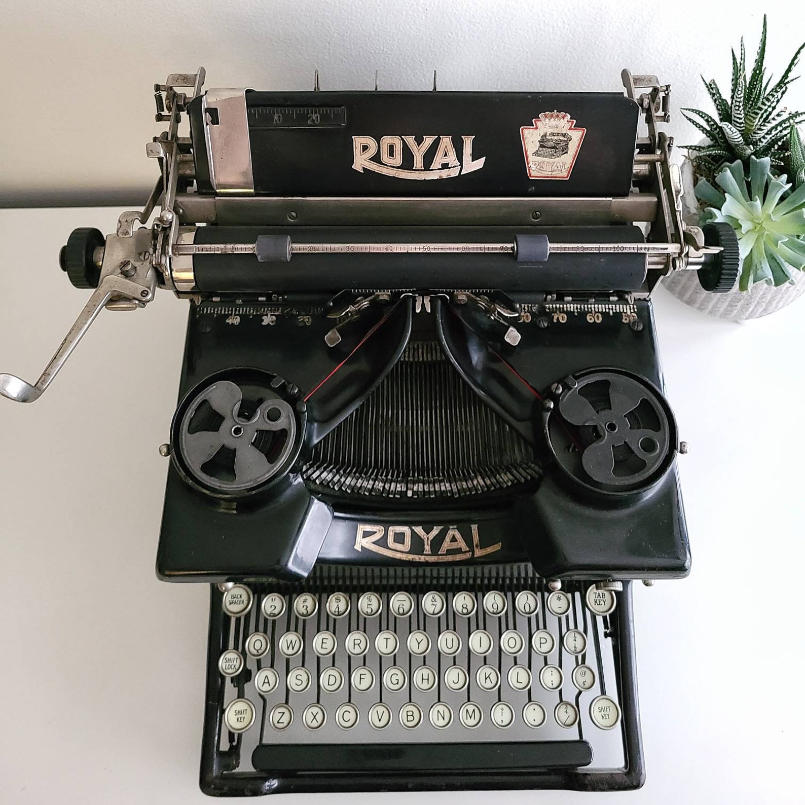 Antique Royal 10 Typewriter Antique Royal typewriter 1920s Etsy