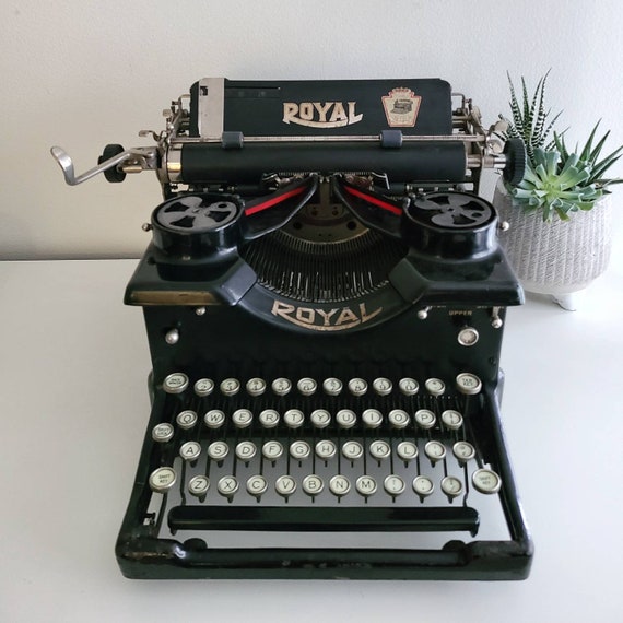 Antique Royal 10 Typewriter Antique Royal typewriter 1920s Etsy
