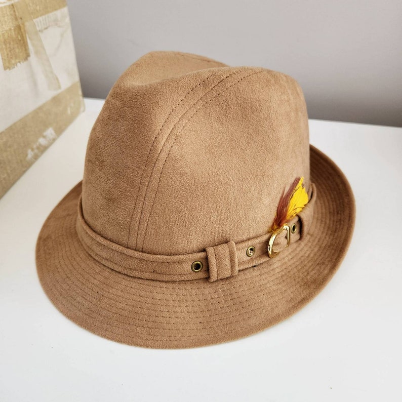 Vintage Felt Biltmore Fedora Model Hustler Grey Size 7 1/8 - Etsy