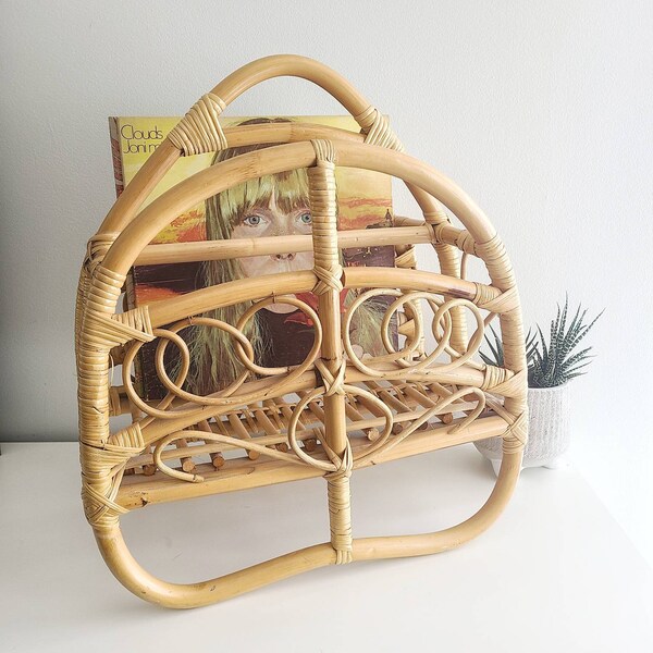 Boho Magazine Holder Etsy