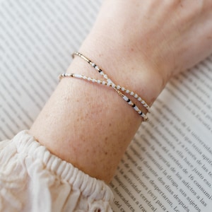 WRAP Morse Code Bracelet | EXTRA LONG message | Favorite Quote Morse Code