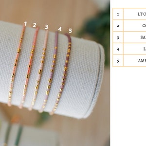CUSTOM Morse Code Bracelet/ MORSE Code Jewelry / Friendship bracelets / Your Design / Your Message image 9