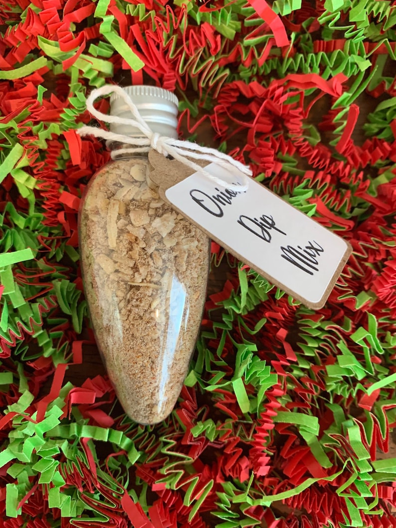Dip Mix Ornaments Dip Mix Gift Set Gift Basket Etsy