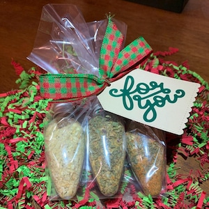 Pick your Own 3 pack! Dip Mix Ornaments; Dip mix gift set; Gift Basket; Secret Santa; White Elephant; Teacher gift
