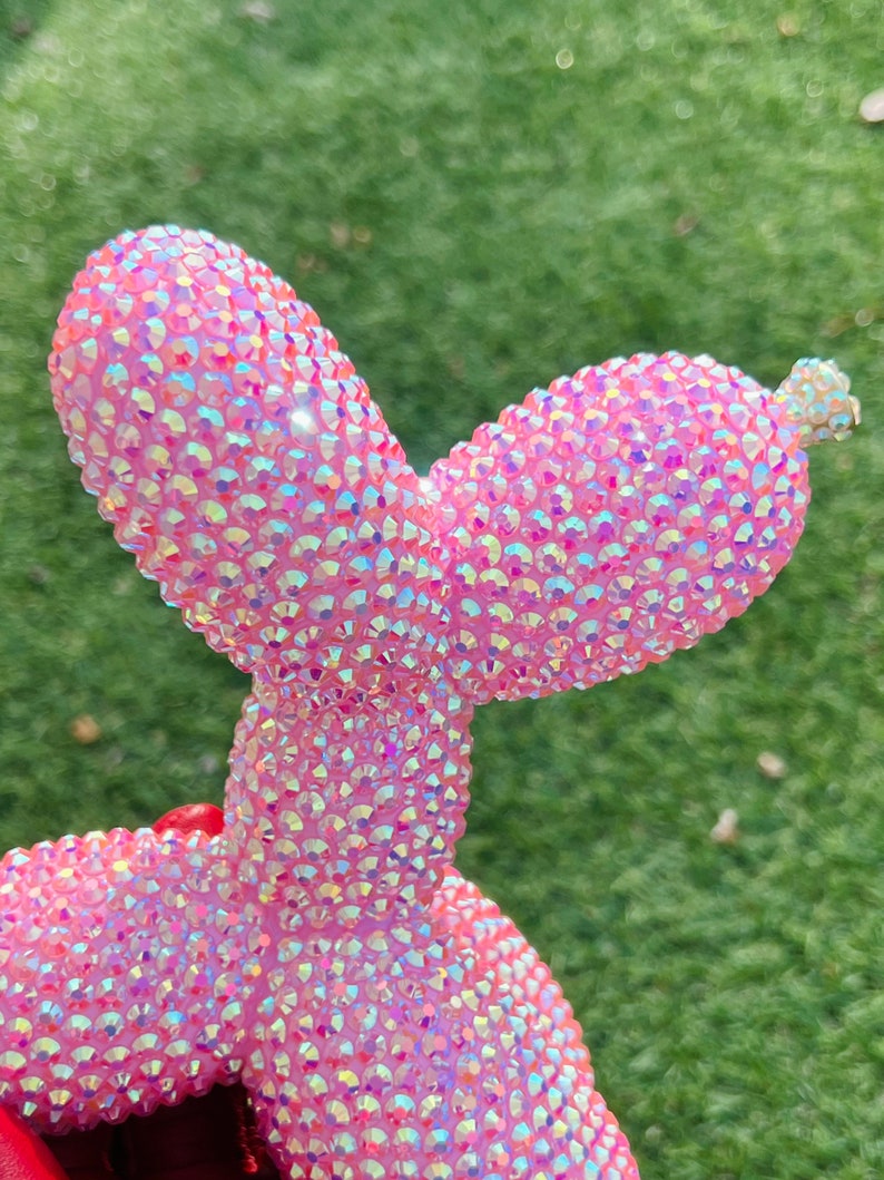 Balloon Dog Statue Figuring for Collecting,rhinestone Balloon Dog