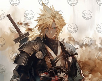 アニメポスター　ゲームポスター　ファイナルファンタジーⅦ　　1977 アニメポスター ゲームポスター ファイナルファンタジーⅦ 1977