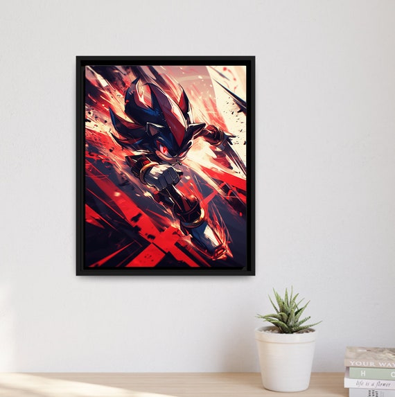 Shadow The Hedgehog Running Drawing