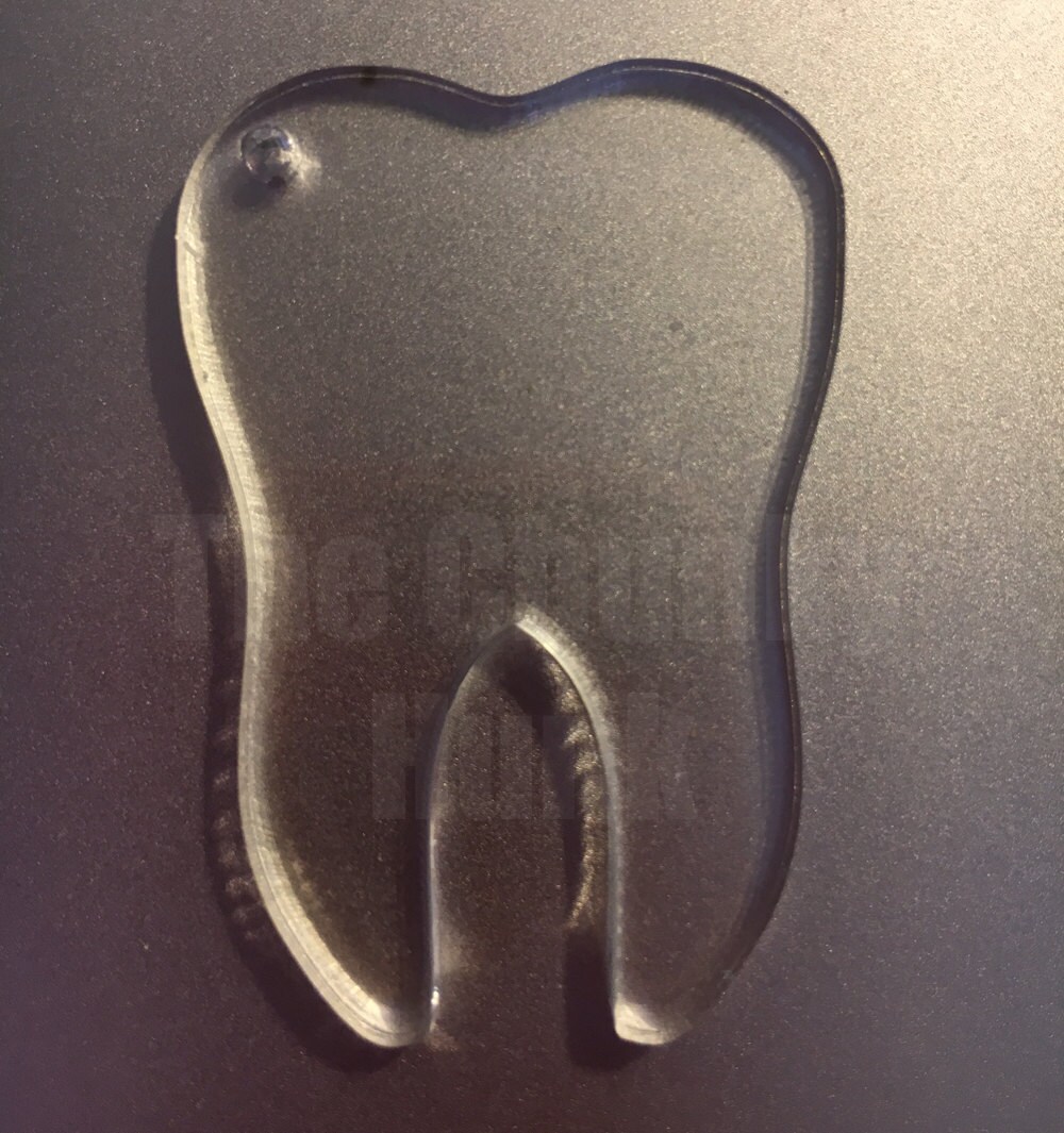 Tooth Shaped Acrylic Blanks for Vinyl 10 Count Laser Cut Etsy