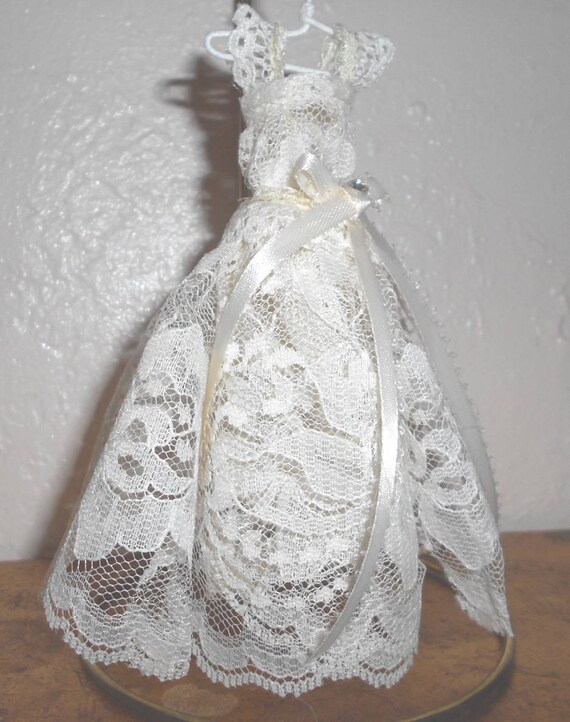 Handmade Faerie Fae Miniature Art Dresslace Fairy Wedding Etsy