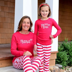 Buy Mom and Daughter Pjs Online In India Etsy India