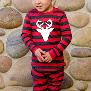 Kids Christmas Pajamas Reindeer Boy Christmas Pajamas Toddler Girl Matching Family Christmas Pjs Siblings Deer Boy Baby Girl Couples Pjs Fun Etsy Canada