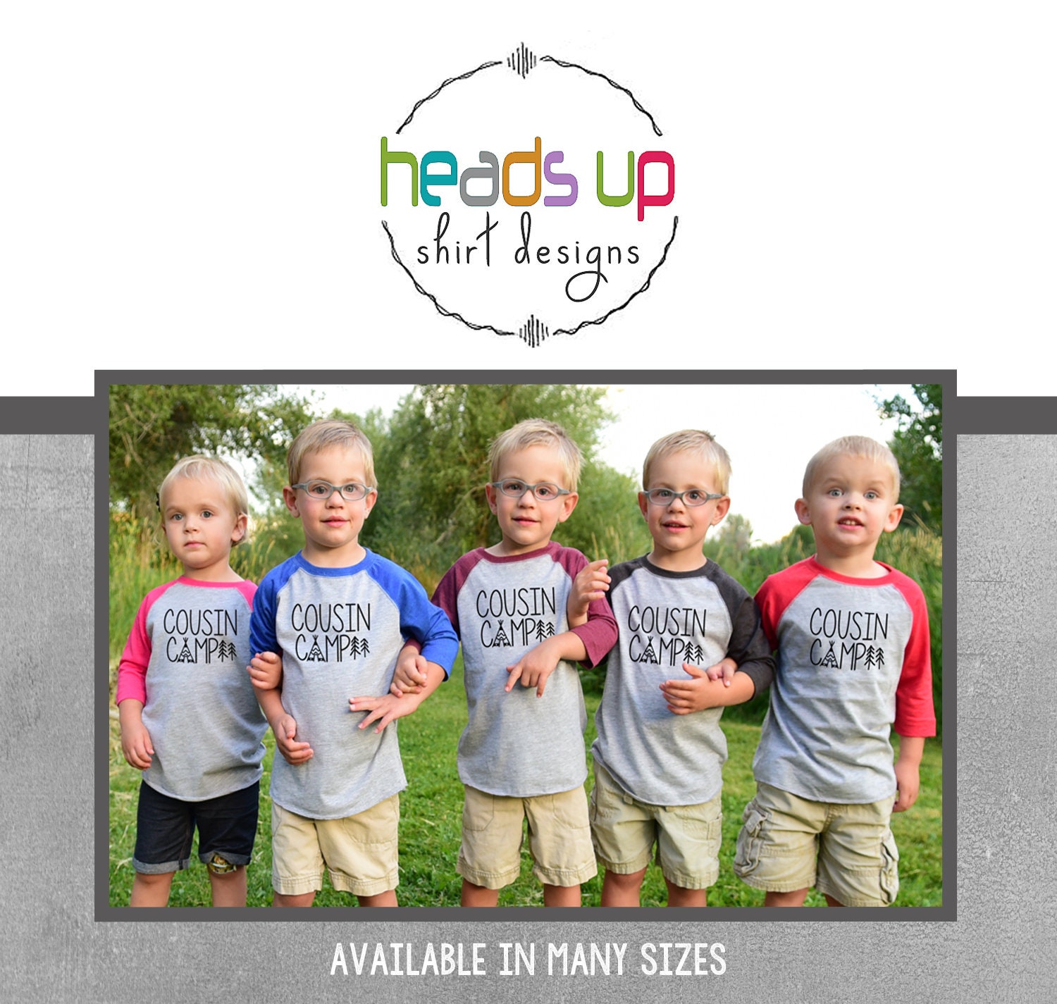 cousin camp t shirts