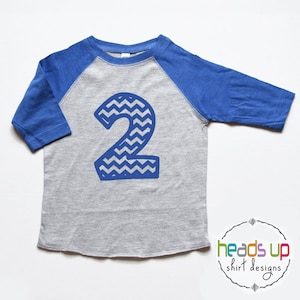 2 Birthday Shirt Twins/Triplets - Two Birthday Shirt Toddler Boy/Girl - Chevron 2 tshirt Bday - 2nd Birthday Tee- Second Birthday Trendy