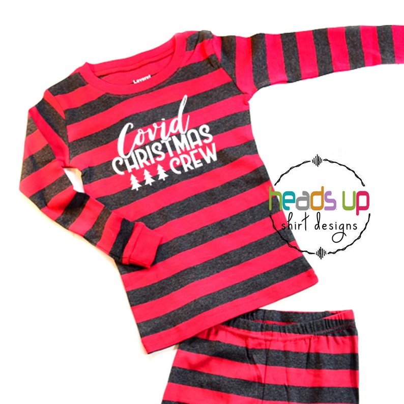 Covid Christmas Crew Pajamas Cousin Family Matching Quarantine Etsy
