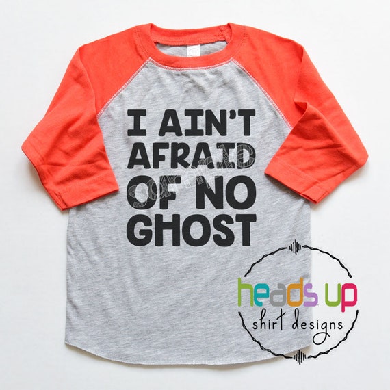 Ghost Busters /"I Ain/'t Afraid Of No Ghosts/" Unisex Toddler T-Shirt