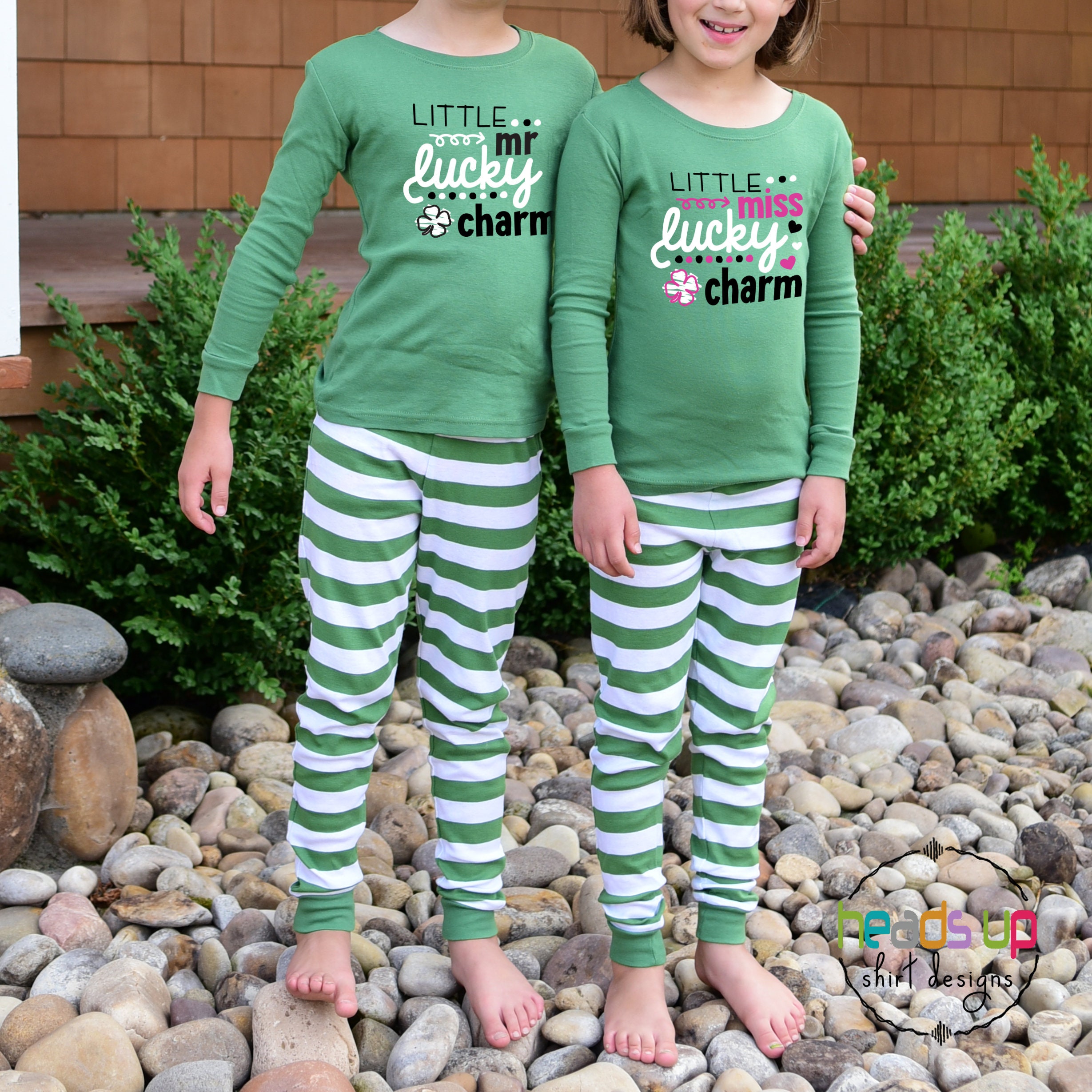 Best St Patricks Day Lucky Family Pajamas Set