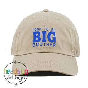 Soon to Be Big Brother Toddler Baseball Cap Kids Hat Big Brother New Sibling Announcement Big Bro Baseball Cap New Baby Sibling Gift Popular